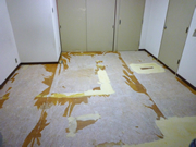 床張替え　before