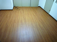 床張替え　afeter